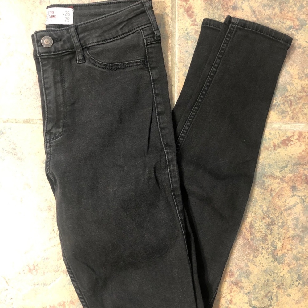 HOLLISTER 3R Black Highrise Legging Jeans